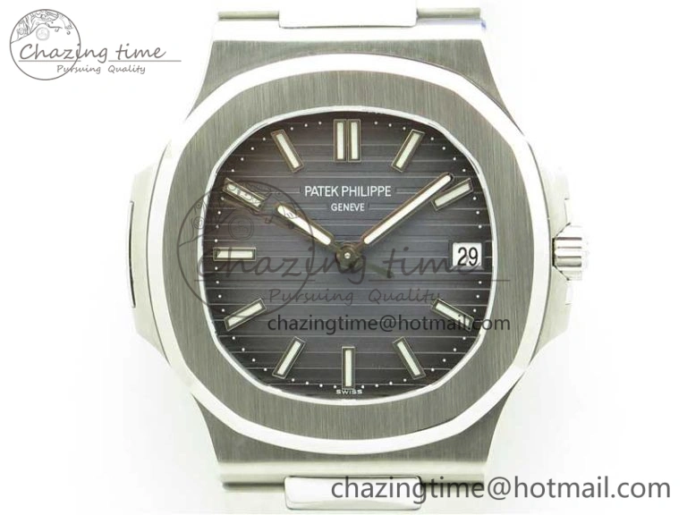 Youthful Nautilus 5711 1A GRF Best Edition Gray Dial on SS Bracelet A324CS (Free box) V 8901