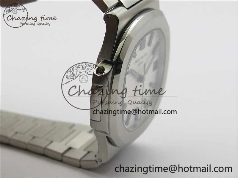 Nautilus 5711 1A GRF Best Edition White Dial on SS Bracelet A324CS (Free box) V NewStyle 8903
