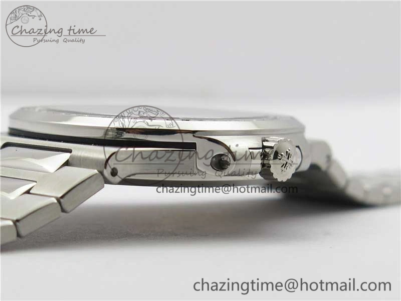 WaterResistant Nautilus 5711 1A PPF 1:1 Best Edition Blue Dial Diamonds Bezel on SS Bracelet 324CS (Free box) V 8918
