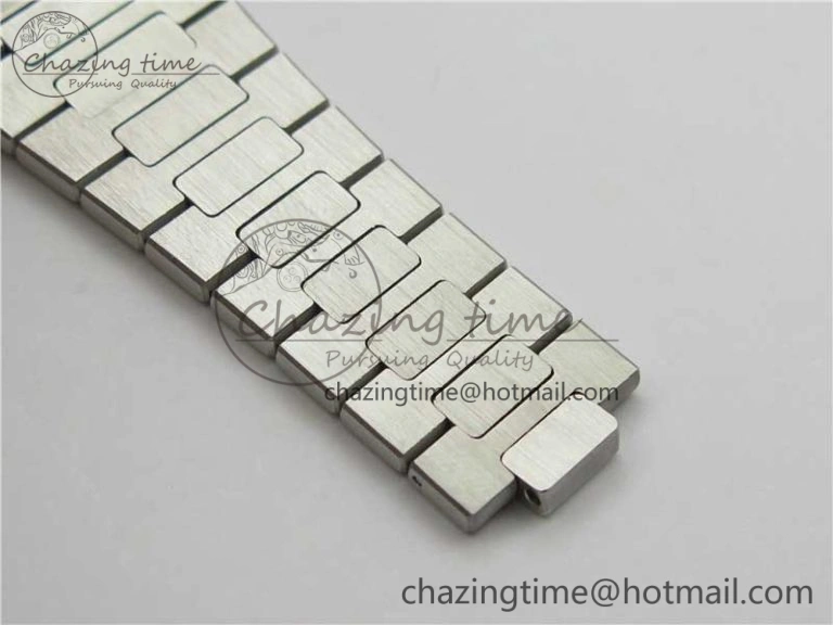 WaterResistant Nautilus 5711 1A PPF 1:1 Best Edition Blue Dial Diamonds Bezel on SS Bracelet 324CS (Free box) V 8918