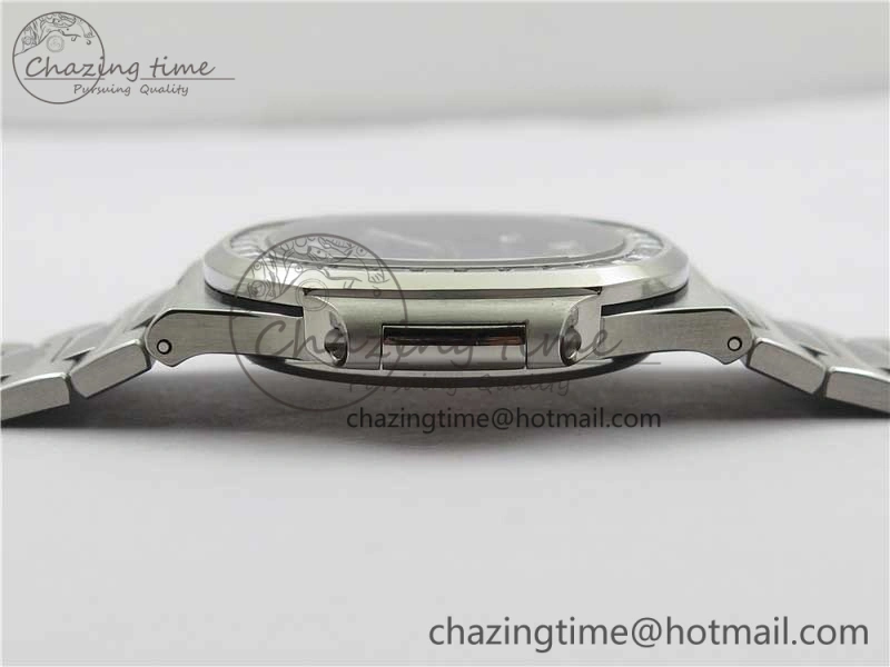 Nautilus 5711 1A PPF 1:1 Best Edition Blue Dial Diamonds Bezel on SS Bracelet 324CS (Free box) V Upgraded 8896
