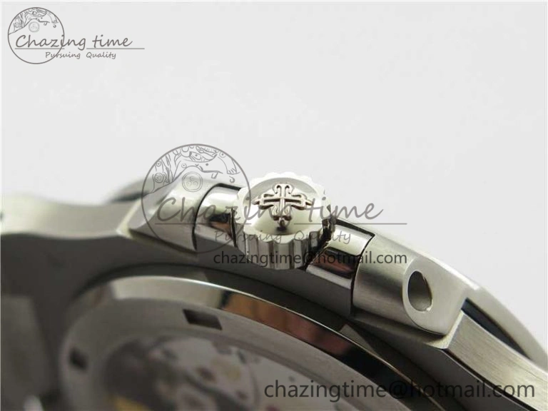 Nautilus 5711 1A PPF 1:1 Best Edition Blue Dial Diamonds Bezel on SS Bracelet 324CS (Free box) V Upgraded 8896