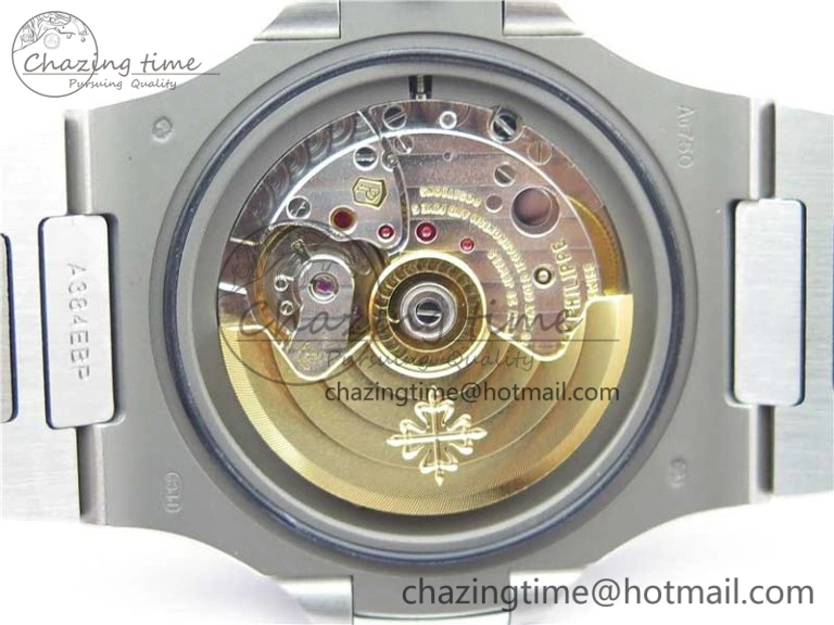 Nautilus 5711 1A PPF 1:1 Best Edition Blue Dial Diamonds Bezel on SS Bracelet 324CS (Free box) V Upgraded 8896