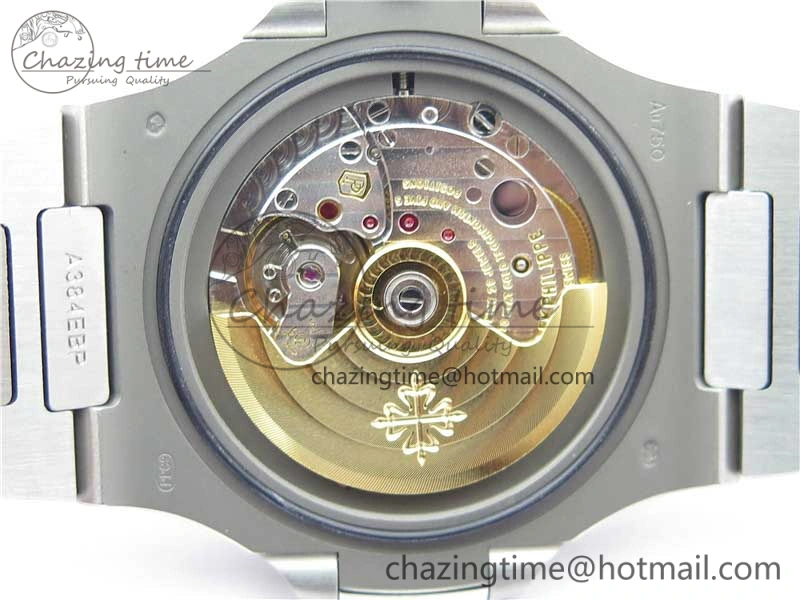 Nautilus 5711 1A PPF 1:1 Best Edition Blue Dial Diamonds Bezel on SS Bracelet 324CS (Free box) V Upgraded 8896