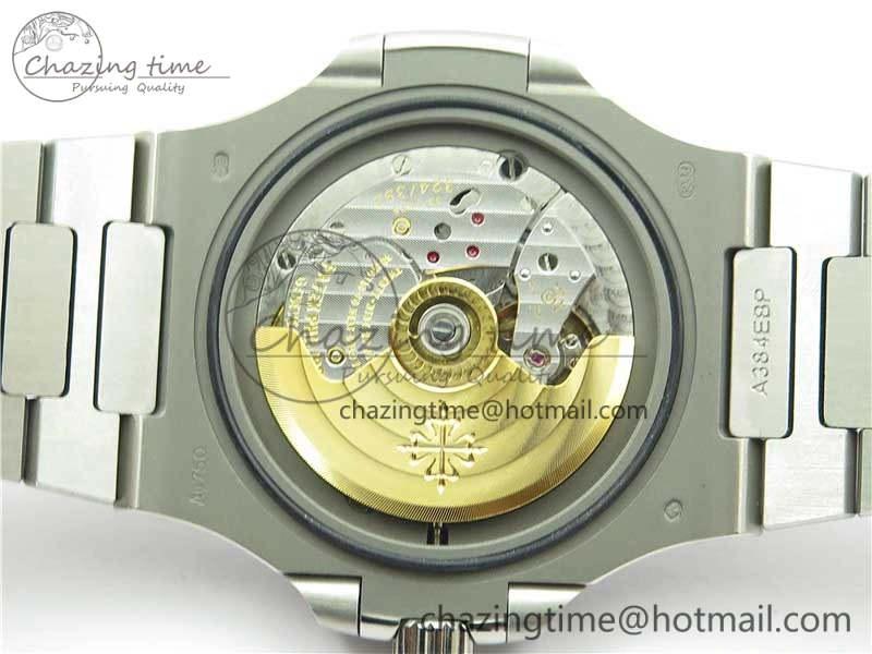 Nautilus 5711 1A PPF 1:1 Best Edition Blue Dial Diamonds Bezel on SS Bracelet 324CS (Free box) V Upgraded 8896