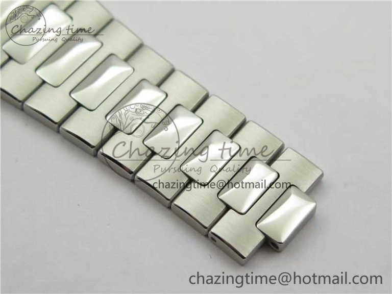 Nautilus 5711 1A PPF 1:1 Best Edition Blue Dial Diamonds Bezel on SS Bracelet 324CS (Free box) V Upgraded 8896
