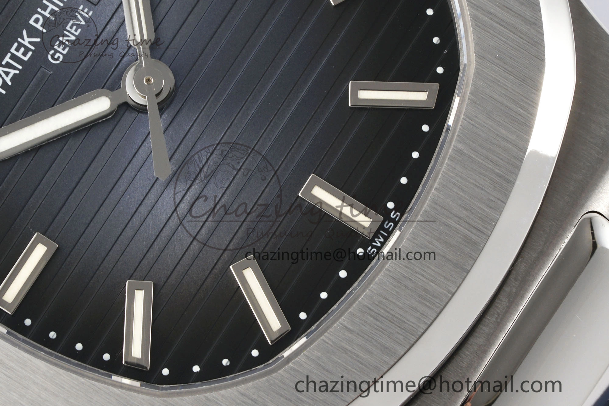 Nautilus 5711 1A PPF 1:1 Best Edition Blue Textured Dial on Blue Rubber Strap 324CS V WrinkleFree 8803