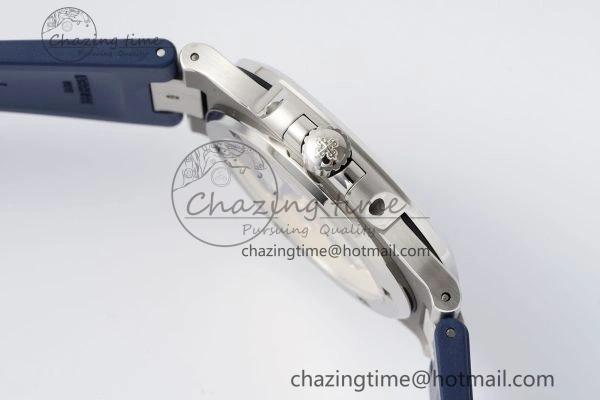Nautilus 5711 1A PPF 1:1 Best Edition Blue Textured Dial on Blue Rubber Strap 324CS V WrinkleFree 8803