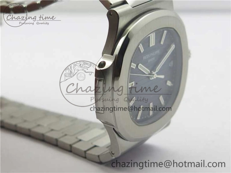 Nautilus 5711 1A PPF 1:1 Best Edition Blue Textured Dial on SS Bracelet 324CS V Packable 8937