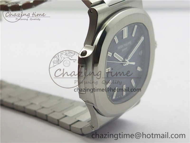 Nautilus 5711 1A PPF 1:1 Best Edition Blue Textured Dial on SS Bracelet 324CS V Packable 8937