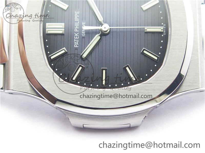 Nautilus 5711 1A PPF 1:1 Best Edition Blue Textured Dial on SS Bracelet 324CS V Packable 8937