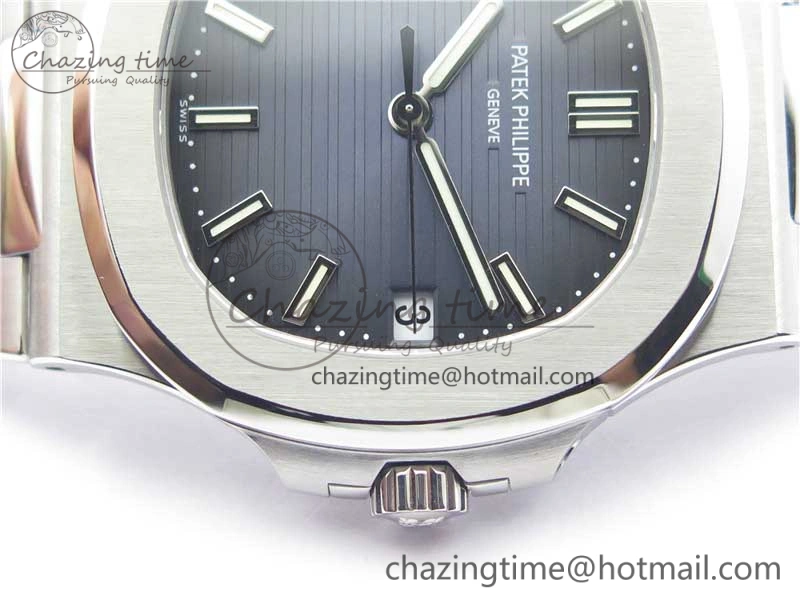 Nautilus 5711 1A PPF 1:1 Best Edition Blue Textured Dial on SS Bracelet 324CS V Packable 8937
