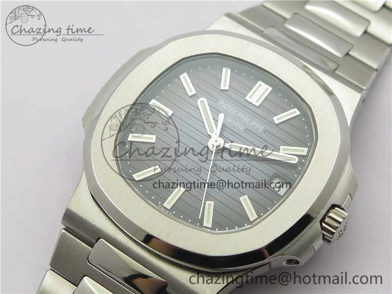 Nautilus 5711 1A PPF 1:1 Best Edition Blue Textured Dial on SS Bracelet 324CS V Packable 8937