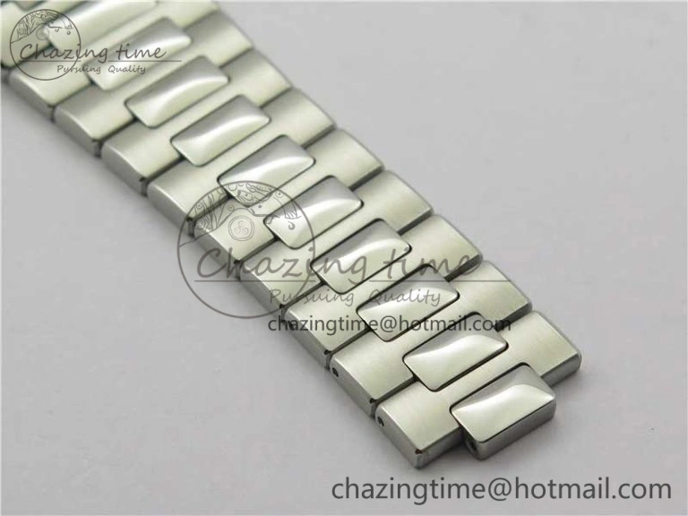 Nautilus 5711 1A PPF 1:1 Best Edition Gray Textured Dial on SS Bracelet 324CS (Free box) V Efficient 8936