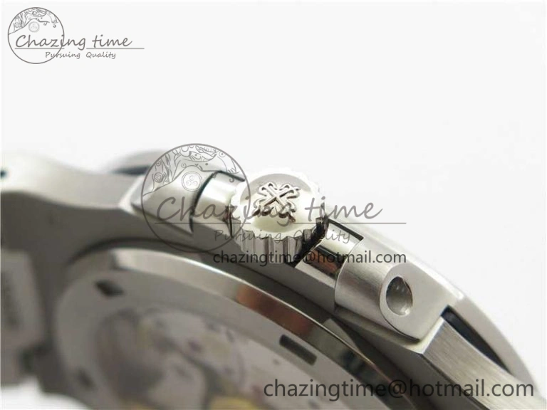 Minimalist Nautilus 5711 1A PPF 1:1 Best Edition White Dial Diamonds Bezel on SS Bracelet 324CS (Free box) V 8919