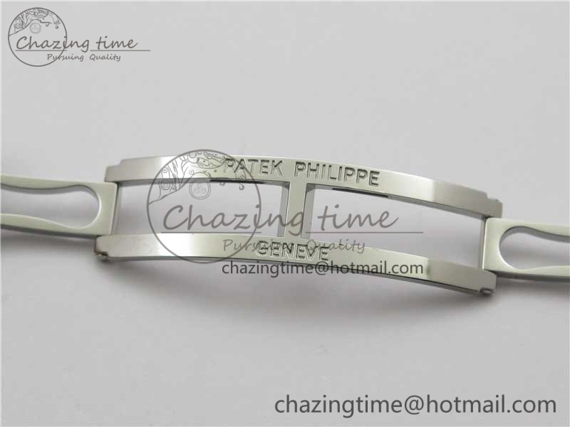 Minimalist Nautilus 5711 1A PPF 1:1 Best Edition White Dial Diamonds Bezel on SS Bracelet 324CS (Free box) V 8919