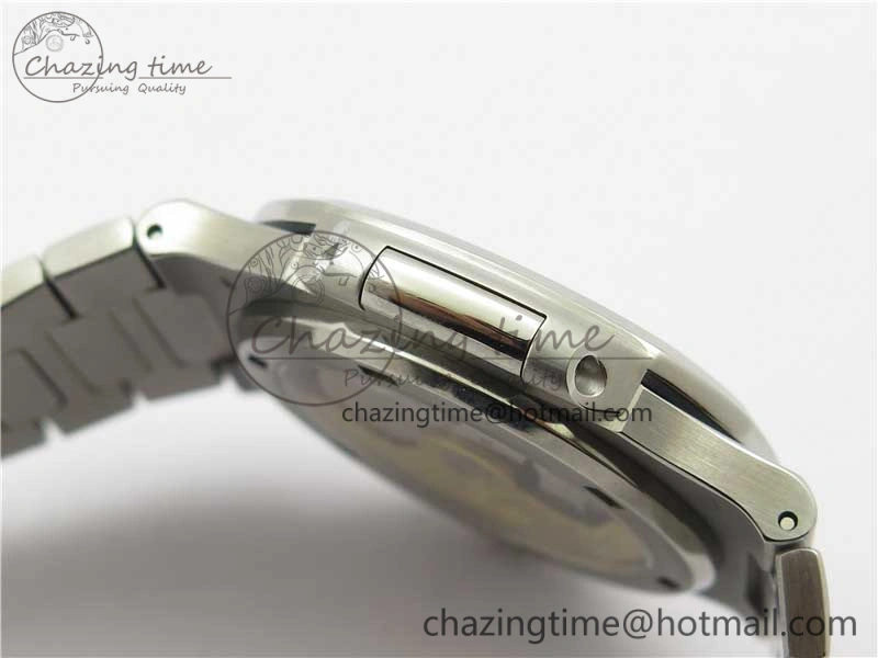 EasyMatch Nautilus 5711 1A PPF 1:1 Best Edition White Dial Diamonds Bezel on SS Bracelet 324CS (Free box) V 8898