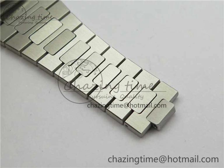 EasyMatch Nautilus 5711 1A PPF 1:1 Best Edition White Dial Diamonds Bezel on SS Bracelet 324CS (Free box) V 8898