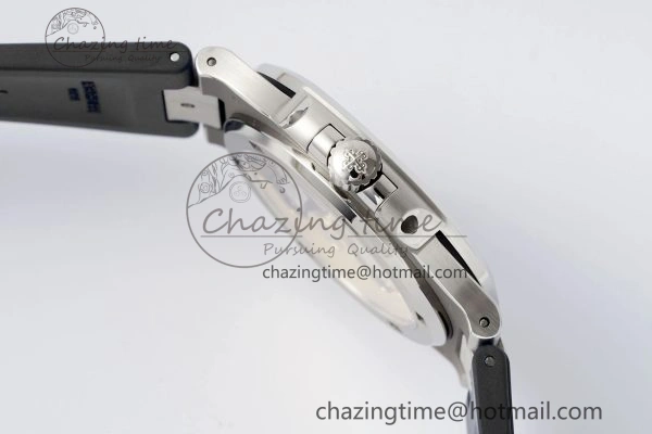 Supportive Nautilus 5711 1A PPF 1:1 Best Edition White Textured Dial on Black Rubber Strap 324CS V 8801