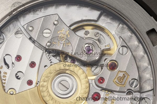 Supportive Nautilus 5711 1A PPF 1:1 Best Edition White Textured Dial on Black Rubber Strap 324CS V 8801