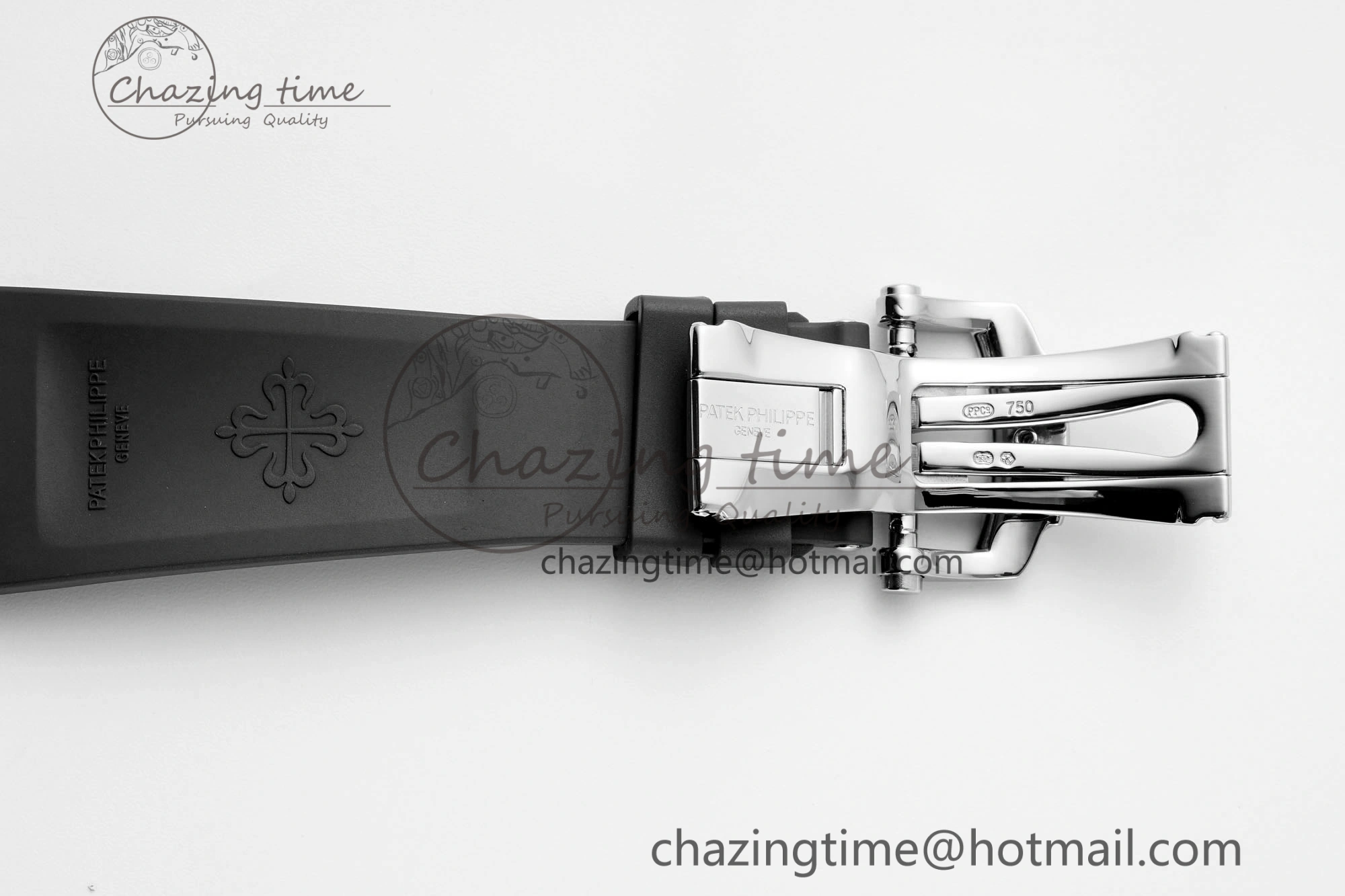 Supportive Nautilus 5711 1A PPF 1:1 Best Edition White Textured Dial on Black Rubber Strap 324CS V 8801