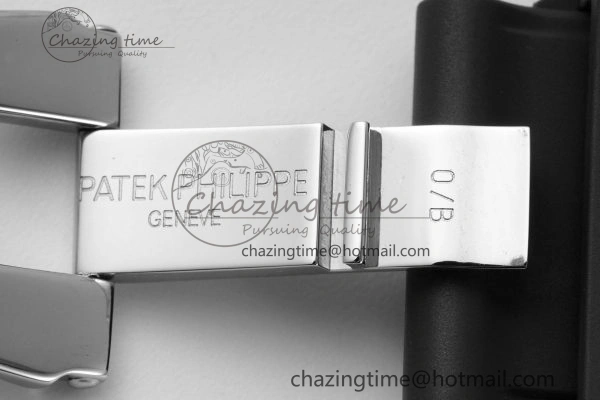 Supportive Nautilus 5711 1A PPF 1:1 Best Edition White Textured Dial on Black Rubber Strap 324CS V 8801