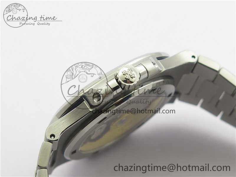 Nautilus 5711 1A PPF 1:1 Best Edition White Textured Dial on SS Bracelet 324CS V Lightweight 8934