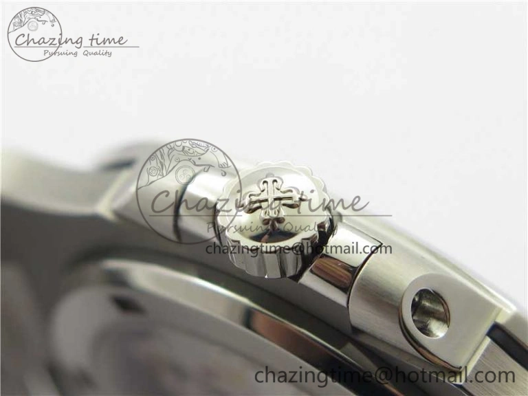 Nautilus 5711 1A PPF 1:1 Best Edition White Textured Dial on SS Bracelet 324CS V Lightweight 8934