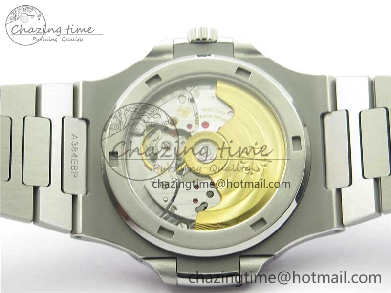 Nautilus 5711 1A PPF 1:1 Best Edition White Textured Dial on SS Bracelet 324CS V Lightweight 8934