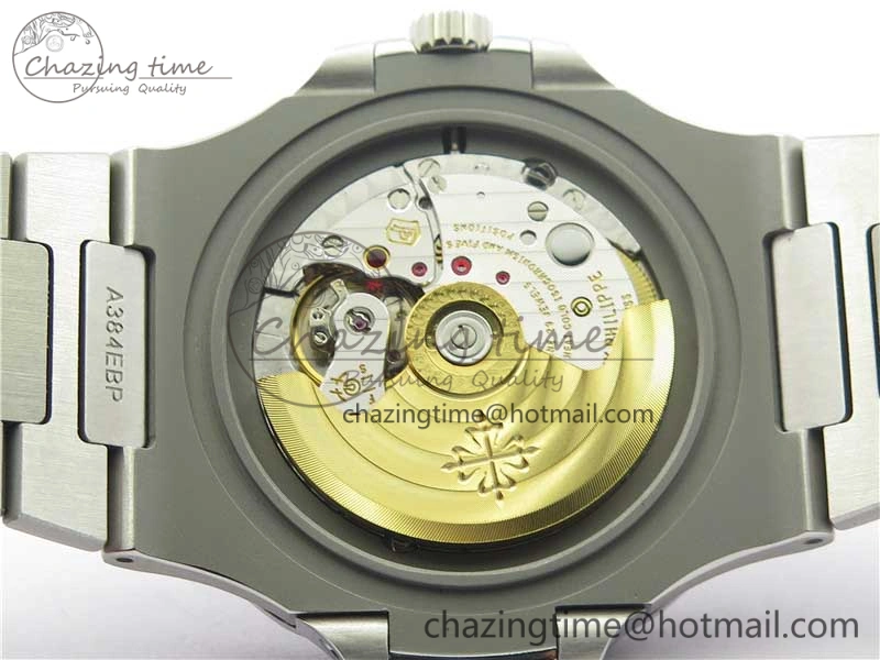 Nautilus 5711 1A PPF 1:1 Best Edition White Textured Dial on SS Bracelet 324CS V Lightweight 8934