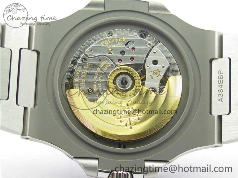 Nautilus 5711 1A PPF 1:1 Best Edition White Textured Dial on SS Bracelet 324CS V Lightweight 8934