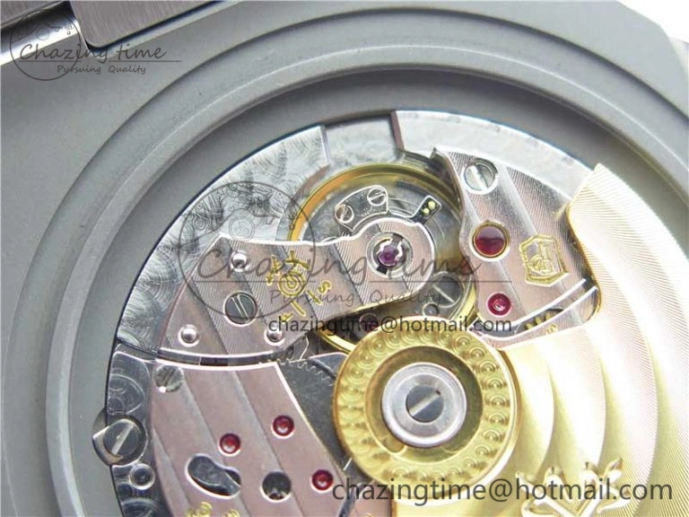 Nautilus 5711 1A PPF 1:1 Best Edition White Textured Dial on SS Bracelet 324CS V Lightweight 8934