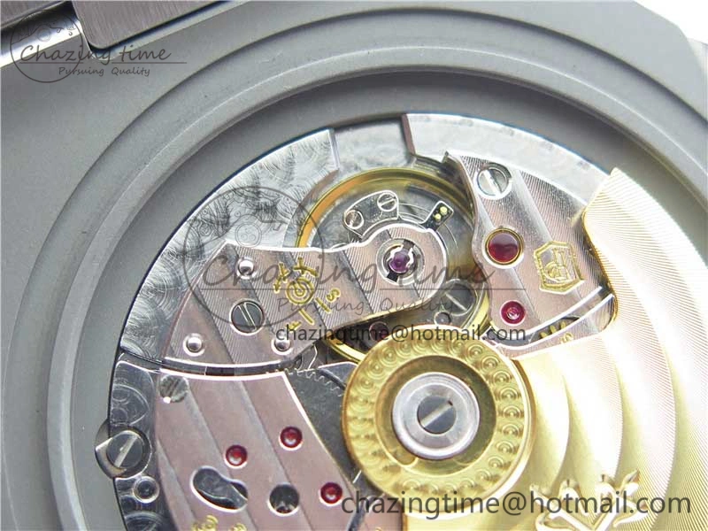 Nautilus 5711 1A PPF 1:1 Best Edition White Textured Dial on SS Bracelet 324CS V Lightweight 8934