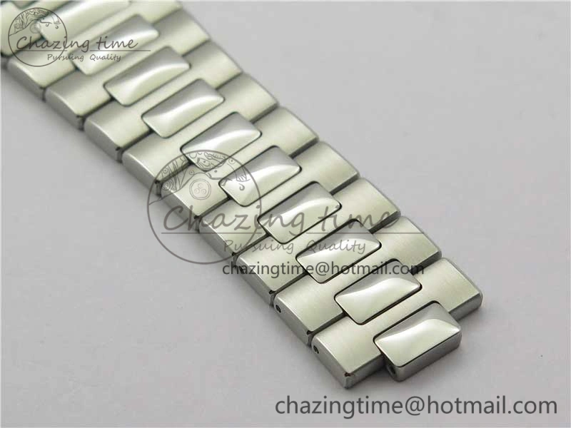 Nautilus 5711 1A PPF 1:1 Best Edition White Textured Dial on SS Bracelet 324CS V Lightweight 8934