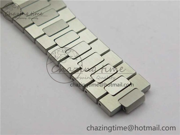Nautilus 5711 1A PPF 1:1 Best Edition White Textured Dial on SS Bracelet 324CS V Lightweight 8934