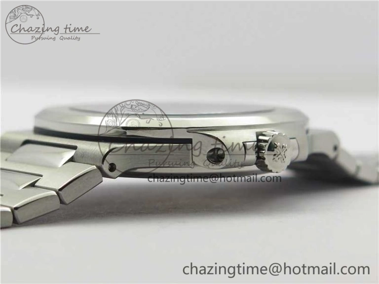 Nautilus 5711 1A PPF 1:1 Best Edition White Textured Dial on SS Bracelet 324CS V Lightweight 8934