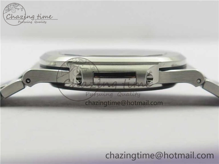 Nautilus 5711 1A PPF 1:1 Best Edition White Textured Dial on SS Bracelet 324CS V Lightweight 8934