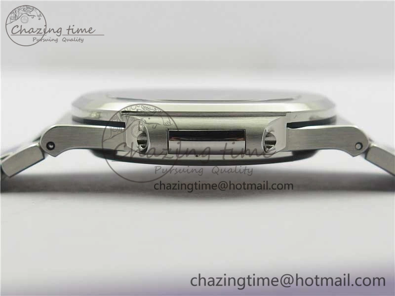 Nautilus 5711 1A PPF 1:1 Best Edition White Textured Dial on SS Bracelet 324CS V Lightweight 8934