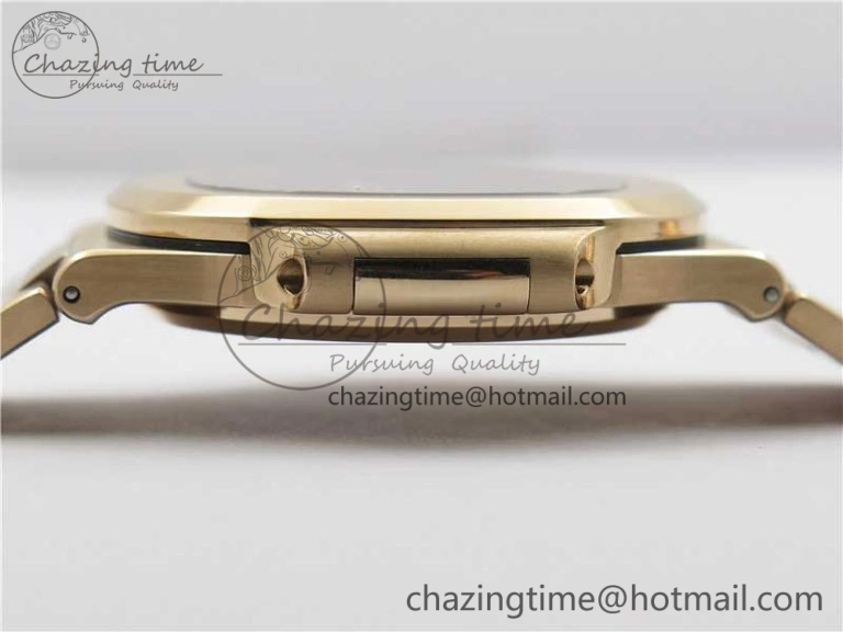 MultiPurpose Nautilus 5711 1R GRF Best Edition Brown Dial on RG Bracelet A324CS (Free box) V 8897