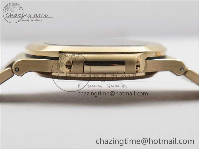 MultiPurpose Nautilus 5711 1R GRF Best Edition Brown Dial on RG Bracelet A324CS (Free box) V 8897