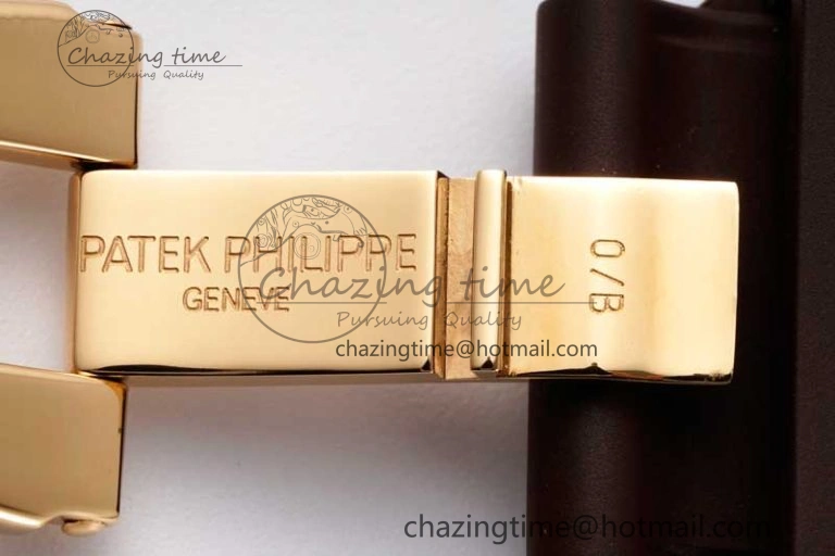 Nautilus 5711 1R PPF 1:1 Best Edition Brown Textured Dial on Brown Rubber Strap 324CS V MoistureWicking 8804