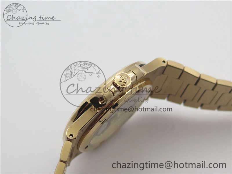 NewStyle Nautilus 5711 1R PPF 1:1 Best Edition Brown Textured Dial on RG Bracelet 324CS (Free box) 8962