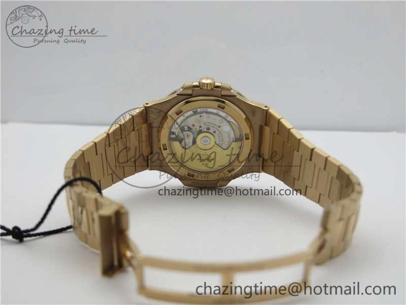 NewStyle Nautilus 5711 1R PPF 1:1 Best Edition Brown Textured Dial on RG Bracelet 324CS (Free box) 8962