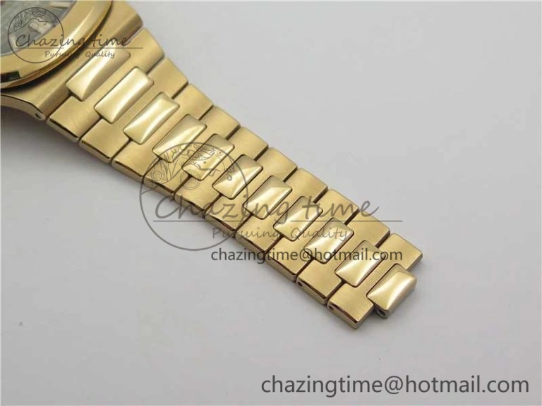 NewStyle Nautilus 5711 1R PPF 1:1 Best Edition Brown Textured Dial on RG Bracelet 324CS (Free box) 8962