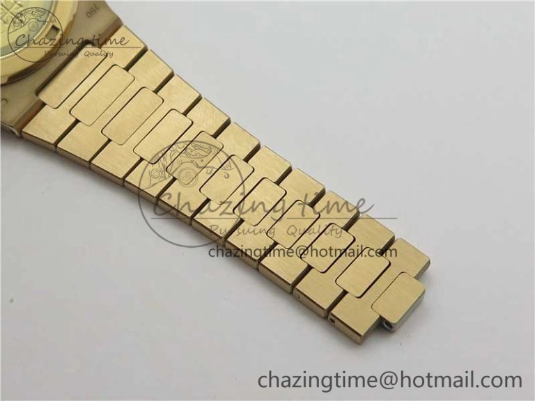 NewStyle Nautilus 5711 1R PPF 1:1 Best Edition Brown Textured Dial on RG Bracelet 324CS (Free box) 8962
