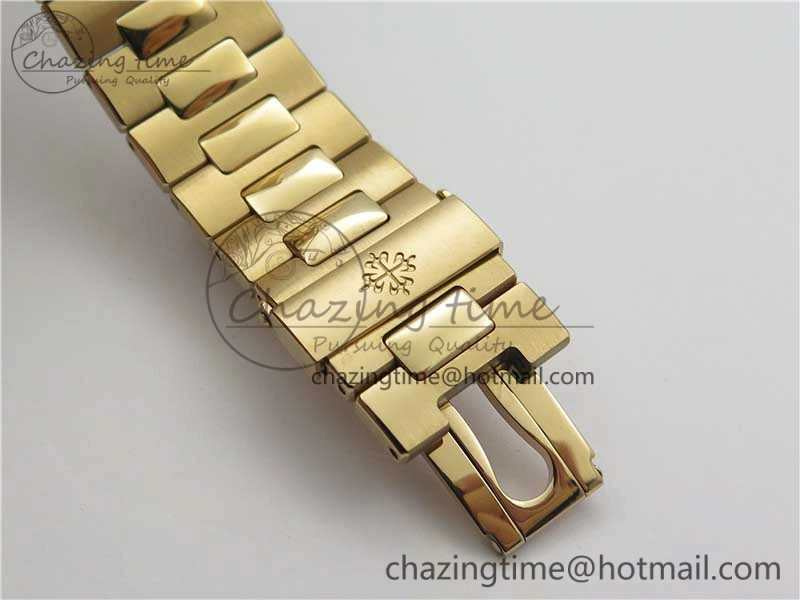 NewStyle Nautilus 5711 1R PPF 1:1 Best Edition Brown Textured Dial on RG Bracelet 324CS (Free box) 8962
