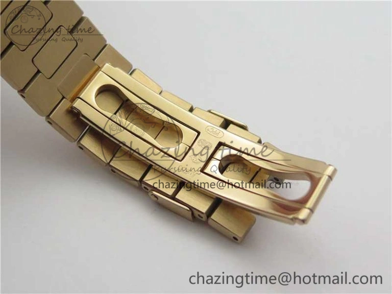 NewStyle Nautilus 5711 1R PPF 1:1 Best Edition Brown Textured Dial on RG Bracelet 324CS (Free box) 8962
