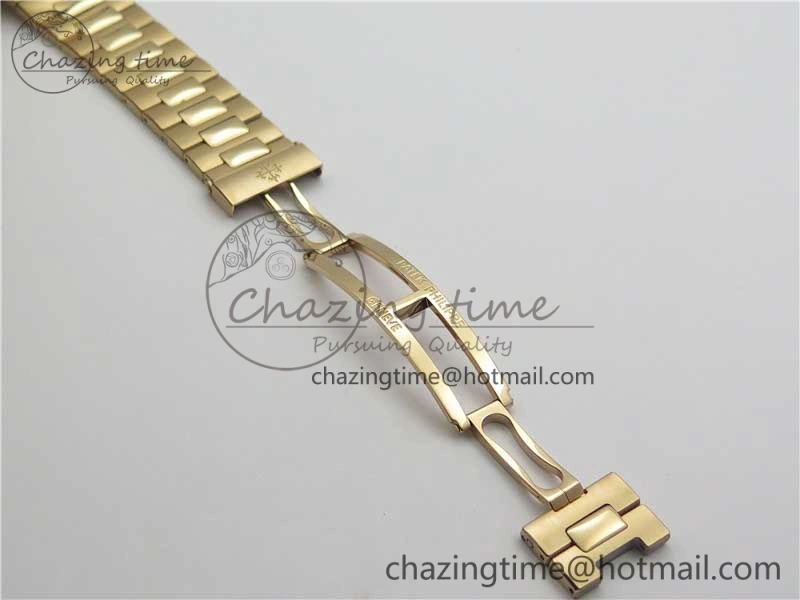 NewStyle Nautilus 5711 1R PPF 1:1 Best Edition Brown Textured Dial on RG Bracelet 324CS (Free box) 8962