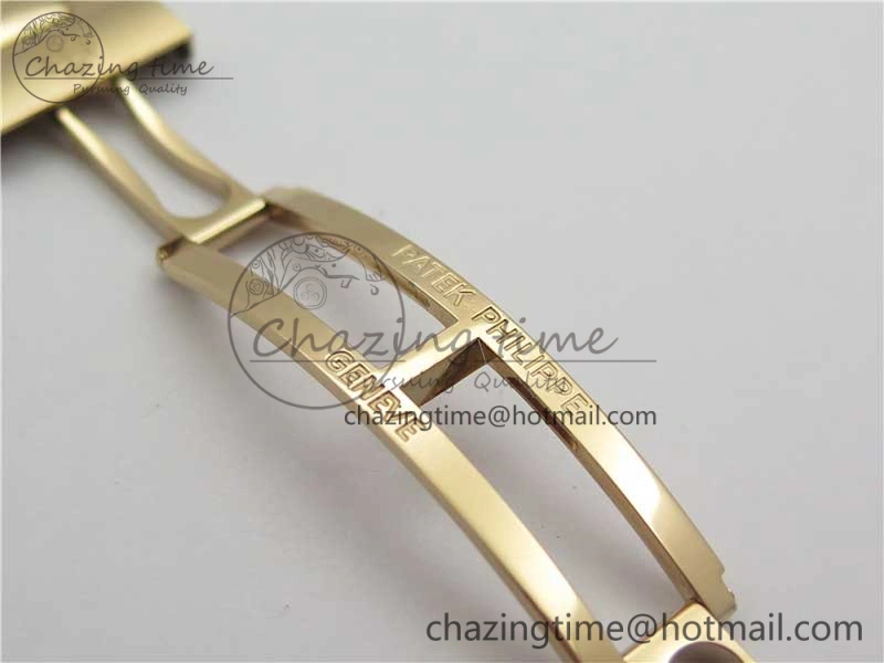 NewStyle Nautilus 5711 1R PPF 1:1 Best Edition Brown Textured Dial on RG Bracelet 324CS (Free box) 8962