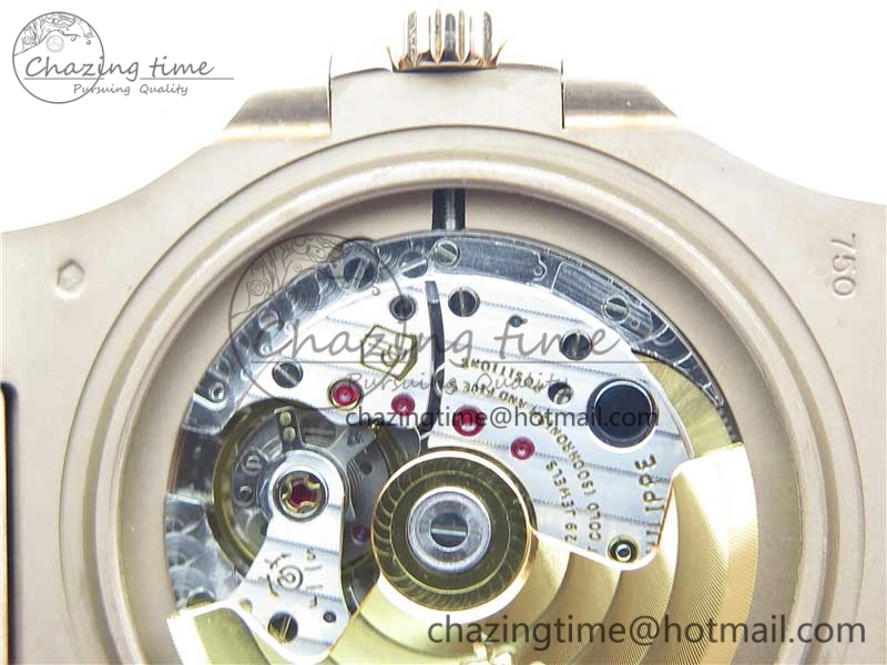 NewStyle Nautilus 5711 1R PPF 1:1 Best Edition Brown Textured Dial on RG Bracelet 324CS (Free box) 8962